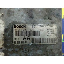 Recambio de centralita motor uce para peugeot 106 (s2) kid referencia OEM IAM 9620398980 0261203736 MA3168