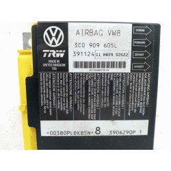 Recambio de centralita airbag para seat leon (1p1) sport referencia OEM IAM 3C0909605L 391124 