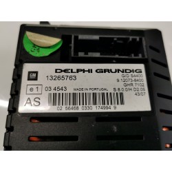Recambio de pantalla multifuncion para opel corsa d enjoy referencia OEM IAM 13265763  