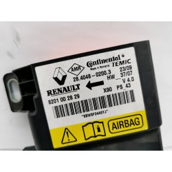 Recambio de centralita airbag para dacia sandero ambiance referencia OEM IAM 8201002829 28404802003 