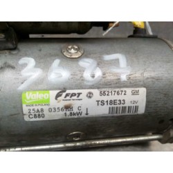 Recambio de motor arranque para opel astra h ber. edition referencia OEM IAM 55217672 TS18E33 