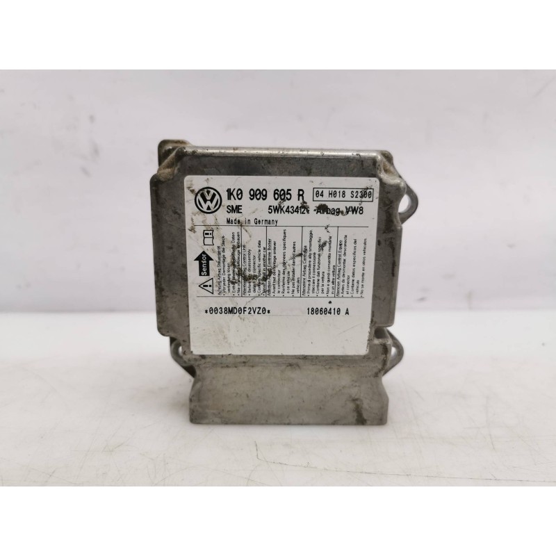 Recambio de centralita airbag para seat altea (5p1) arena referencia OEM IAM 1K0909605R 5WK43412 04H018S2300 Recambio de centralita airbag para seat altea (5p1) arena referencia OEM IAM 1K0909605R 5WK43412 04H018S2300