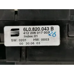 Recambio de mando calefaccion / aire acondicionado para seat ibiza (6l1) cool referencia OEM IAM 6L0820043B  