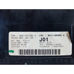 Recambio de bsi para citroen c5 berlina 2.0 hdi exclusive automático referencia OEM IAM 9651196680 9651197380A 