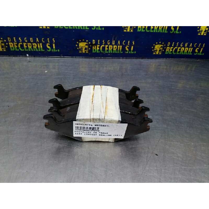 Recambio de pastillas de freno delanteras para seat cordoba berlina (6k2) dream referencia OEM IAM Recambio de pastillas de freno delanteras para seat cordoba berlina (6k2) dream referencia OEM IAM
