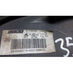 Recambio de faro izquierdo para fiat idea (135) 1.4 16v active (i+a) referencia OEM IAM 51708732  