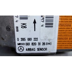 Recambio de centralita airbag para mercedes clase a (w168) 170 cdi (168.008) referencia OEM IAM 0018203126 0285001222 
