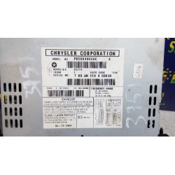 Recambio de sistema audio / radio cd para dodge caliber se referencia OEM IAM P05064066AC  