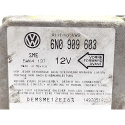 Recambio de centralita airbag para seat ibiza (6k) hit referencia OEM IAM 6N0909603 5WK4137 