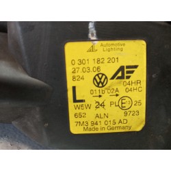 Recambio de faro izquierdo para volkswagen sharan (7m6/7m9) comfortline referencia OEM IAM 7M3941015AD  