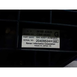 Recambio de mando calefaccion / aire acondicionado para nissan primera berlina (p12) visia referencia OEM IAM 28395AV620 2040952