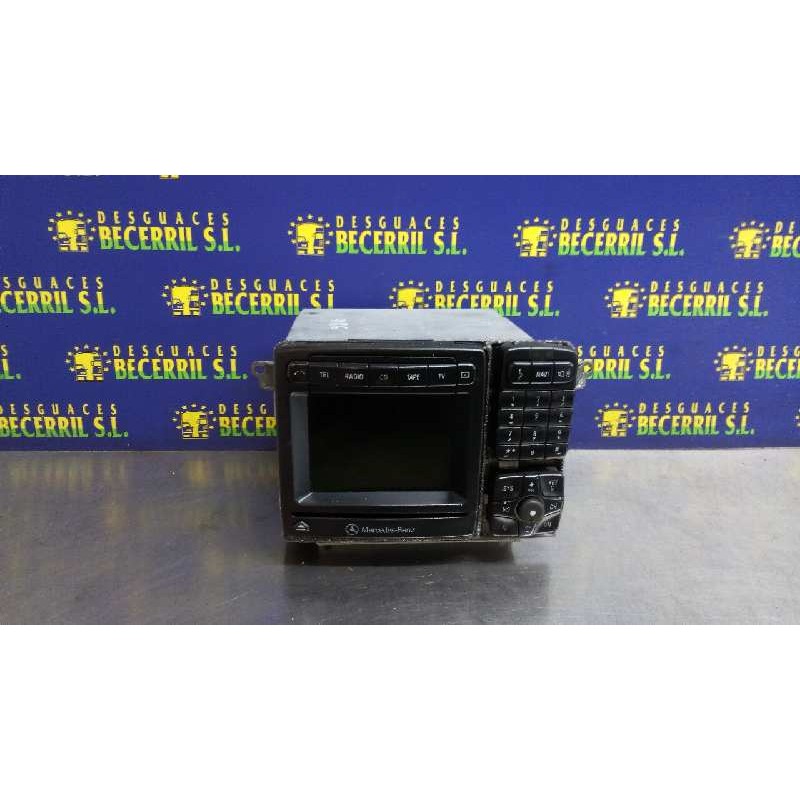 Recambio de sistema audio / radio cd para mercedes clase s (w220) berlina 500 (220.075) referencia OEM IAM 2208203489  