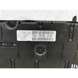 Recambio de cuadro instrumentos para citroen c4 picasso sx referencia OEM IAM P9663755980  