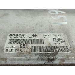 Recambio de centralita motor uce para peugeot 406 berlina (s1/s2) stdt referencia OEM IAM 0281010166 9636255980 