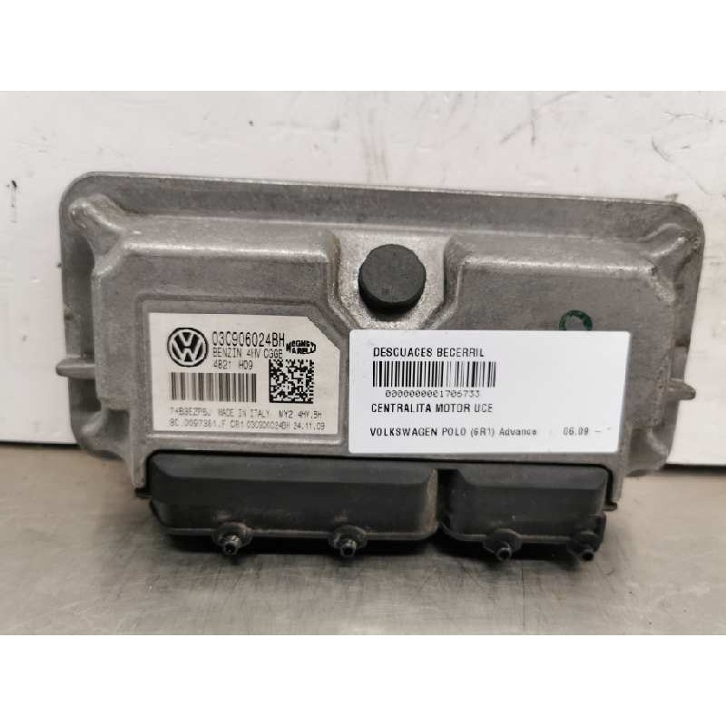 Recambio de centralita motor uce para volkswagen polo (6r1) advance referencia OEM IAM 03C906024BH 4821H09 Recambio de centralita motor uce para volkswagen polo (6r1) advance referencia OEM IAM 03C906024BH 4821H09