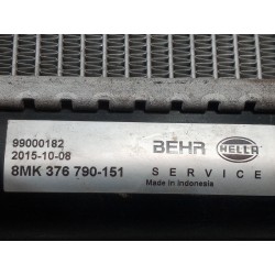 Recambio de radiador agua para toyota auris active referencia OEM IAM 99000182  