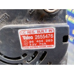 Recambio de alternador para daewoo kalos 1.2 cat referencia OEM IAM 96404263 2655476 