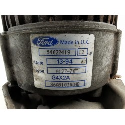 Recambio de alternador para ford fiesta berlina ghia referencia OEM IAM 86AB10300NB 54022419 
