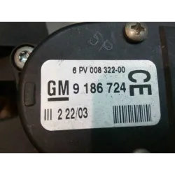 Recambio de pedal acelerador para opel vectra c berlina comfort referencia OEM IAM 9186724CE 6PV00832200 