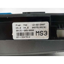 Recambio de mando calefaccion / aire acondicionado para opel zafira b cosmo referencia OEM IAM 13247812 90151309 