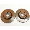 Recambio de disco freno delantero para alfa romeo 156 (116) 1.9 jtd cat referencia OEM IAM   