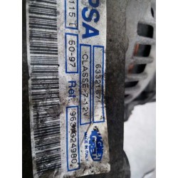 Recambio de alternador para peugeot 306 berlina 3/5 puertas (s1) tariffa referencia OEM IAM 9631324980  