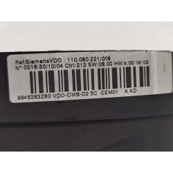 Recambio de cuadro instrumentos para peugeot 407 st confort referencia OEM IAM 9646283280  