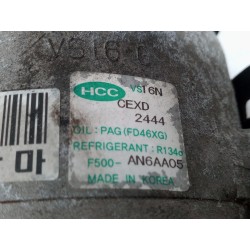 Recambio de compresor aire acondicionado para hyundai i30 comfort referencia OEM IAM AN6AA05  
