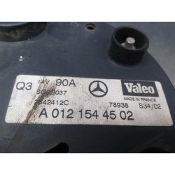 Recambio de alternador para mercedes clase a (w168) 140 (168.031) referencia OEM IAM 0121544502  