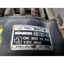 Recambio de alternador para kia rio ls berlina (5-ptas.) referencia OEM IAM 0K30D18300  