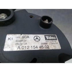 Recambio de alternador para mercedes clase a (w168) 140 (168.031) referencia OEM IAM 0121544502  