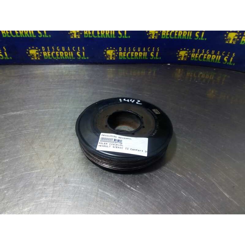 Recambio de polea cigueñal para renault scenic ii confort dynamique referencia OEM IAM 8200552236  