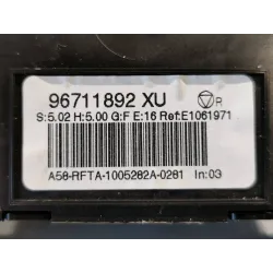 Recambio de mando calefaccion / aire acondicionado para citroen c3 picasso sx referencia OEM IAM 96711892XU E1061971 