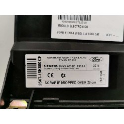 Recambio de modulo electronico para ford fiesta (cbk) 1.4 tdci cat referencia OEM IAM 2S6T15K600CF 5WK48032D 
