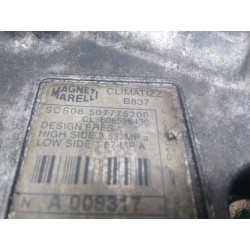 Recambio de compresor aire acondicionado para fiat brava (182) jtd 105 / 100 sx referencia OEM IAM 507775200 606596430 