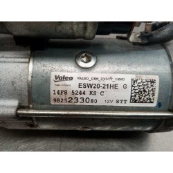 Recambio de motor arranque para peugeot 208 active referencia OEM IAM 9825233080 14F85244KSC ESW2021HE