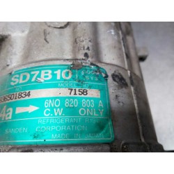 Recambio de compresor aire acondicionado para volkswagen polo berlina (6n1) air referencia OEM IAM 6N0820803A  