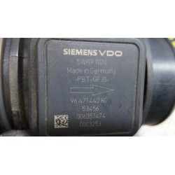 Recambio de caudalimetro para citroen c3 1.4 hdi audace referencia OEM IAM 9647144080  