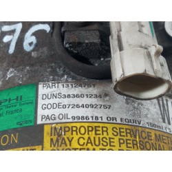 Recambio de compresor aire acondicionado para opel astra h berlina elegance referencia OEM IAM 13124751  