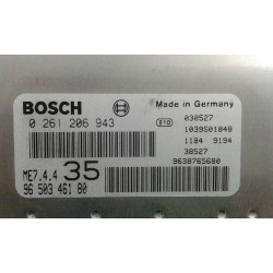 Recambio de centralita motor uce para peugeot 307 (s1) xr clim referencia OEM IAM 9650346180 0261206943 1039S01848