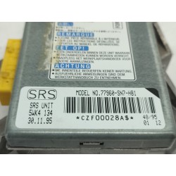 Recambio de centralita airbag para honda accord berlina (cc/ce) 1.8 (ce7) referencia OEM IAM 77960SN7H81 5WK4134 CZF00028A$