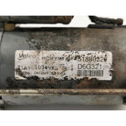 Recambio de motor arranque para fiat fiorino básico referencia OEM IAM 51880220 D6G321 