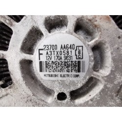 Recambio de alternador para subaru forester s12 sport plus referencia OEM IAM 23700AA640 A3TX0581 