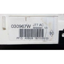 Recambio de mando calefaccion / aire acondicionado para renault clio iii confort dynamique referencia OEM IAM 8200296683  