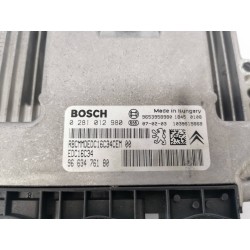 Recambio de centralita motor uce para citroen c4 picasso sx referencia OEM IAM 9663476180 0281012980 EDC16C34