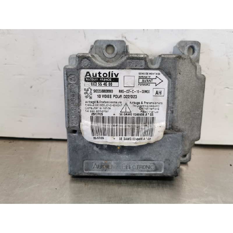 Recambio de centralita airbag para peugeot 407 st confort referencia OEM IAM 9655880880 603554600 Recambio de centralita airbag para peugeot 407 st confort referencia OEM IAM 9655880880 603554600