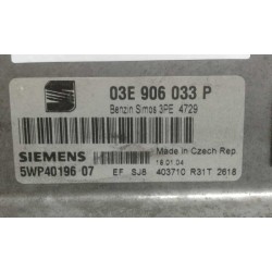 Recambio de centralita motor uce para seat ibiza (6l1) cool referencia OEM IAM 03E906033P 5WP4019607 3PE4729