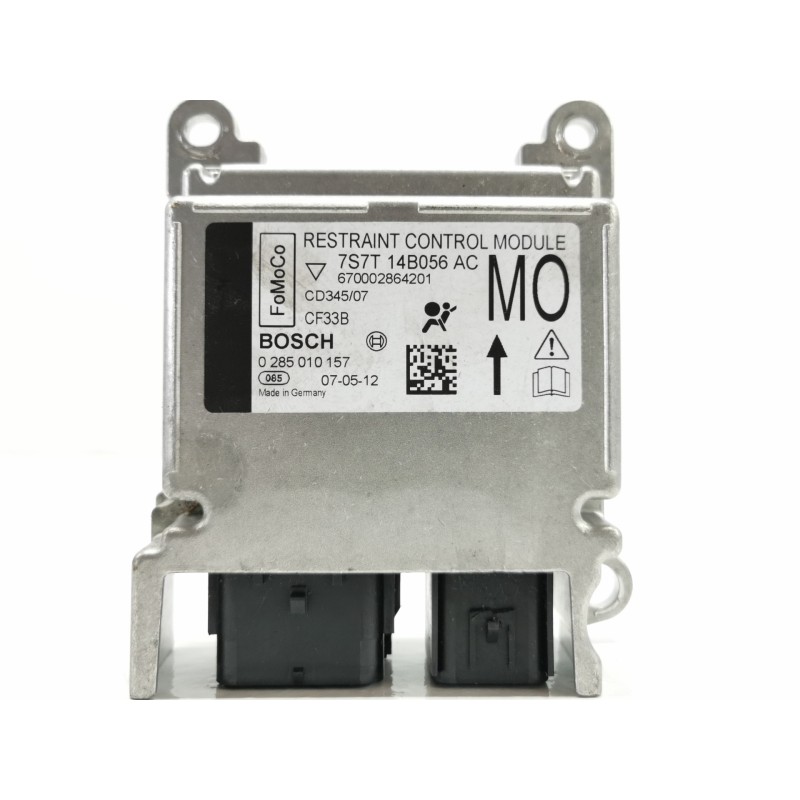 Recambio de centralita airbag para ford mondeo ber. (ca2) ghia referencia OEM IAM 7S7T14B056AC 0285010157 Recambio de centralita airbag para ford mondeo ber. (ca2) ghia referencia OEM IAM 7S7T14B056AC 0285010157
