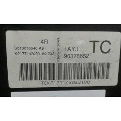 Recambio de centralita motor uce para daewoo kalos 1.2 se referencia OEM IAM 96376652 S010016040A9 TKC2177142020180