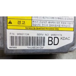 Recambio de centralita airbag para chevrolet matiz s referencia OEM IAM 96801174 96801134 